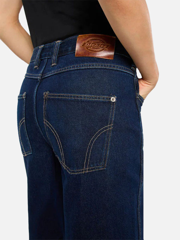 DICKIES, Farner Denim W - Dark Indigo, PANTOLON, shopi go'da!