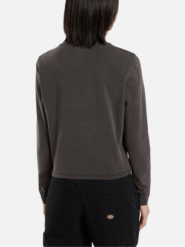 DICKIES, Christiana GD LS Tee - Black, T-SHIRT, shopi go'da!