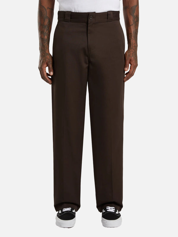 DICKIES, 247 Loose Work Pant - Dark Brown, PANTOLON, shopi go'da!
