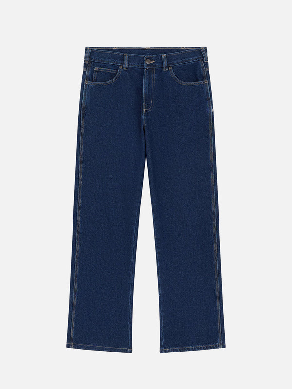 DICKIES, 954 Relaxed Straight Work Jeans - Dark Indigo, PANTOLON, shopi go'da!