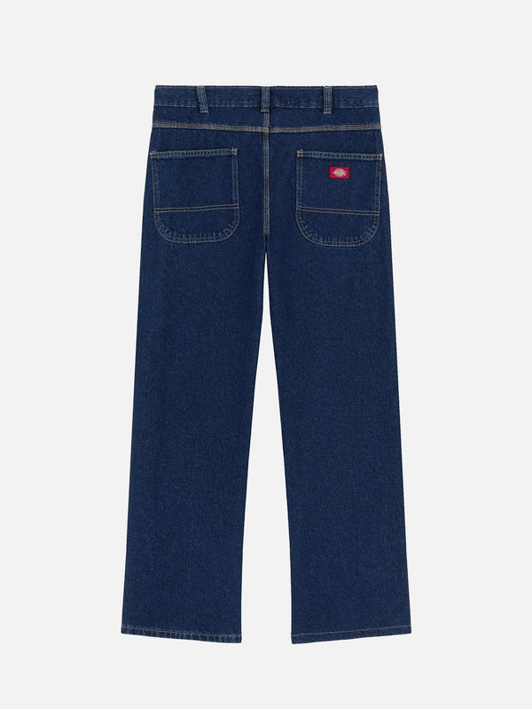 DICKIES, 954 Relaxed Straight Work Jeans - Dark Indigo, PANTOLON, shopi go'da!