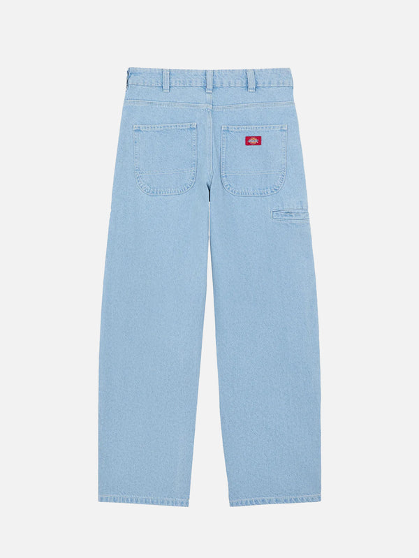 DICKIES, 957 Loose Tapered Work Jeans W - Vintage Aged Blue, PANTOLON, shopi go'da!