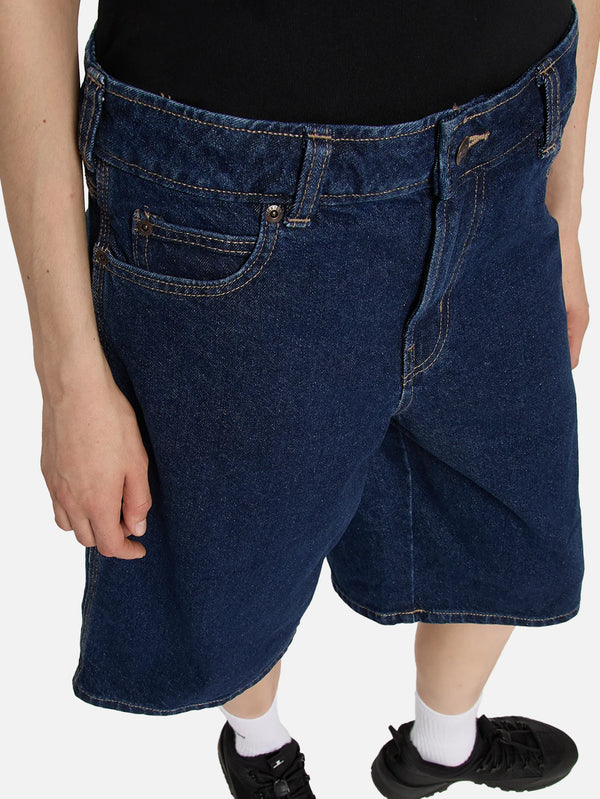 DICKIES, 957 13 inch Loose Denim Short W - Dark indigo, ŞORT, shopi go'da!