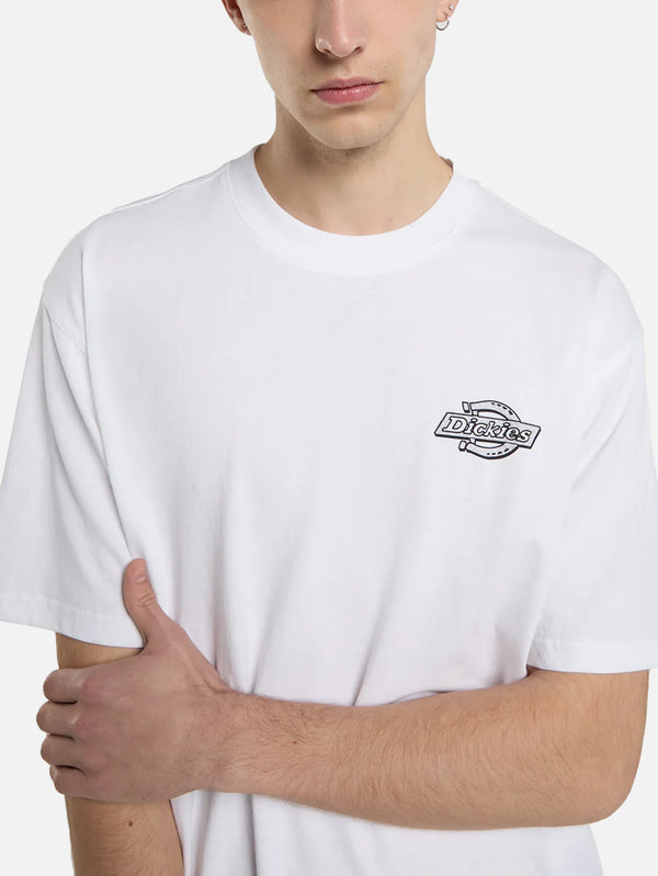 DICKIES, Millville SS Tee - White, T-SHIRT, shopi go'da!
