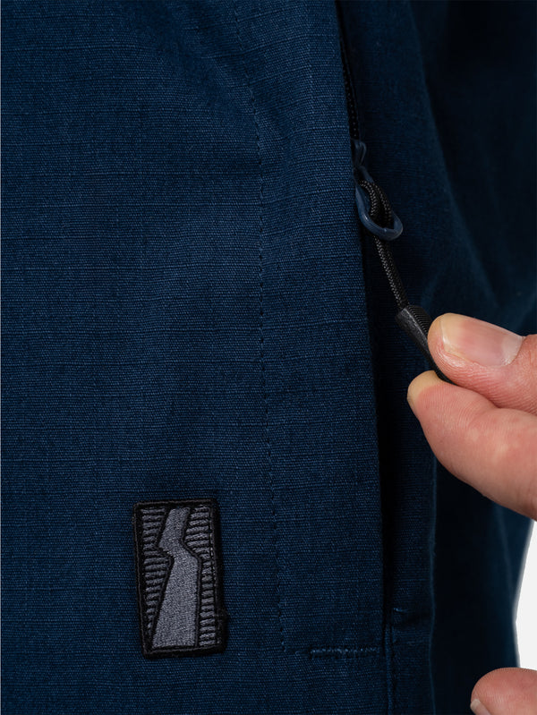 BETWEEN SIDES, Double Knee Pant - Navy, PANTOLON, shopi go'da!