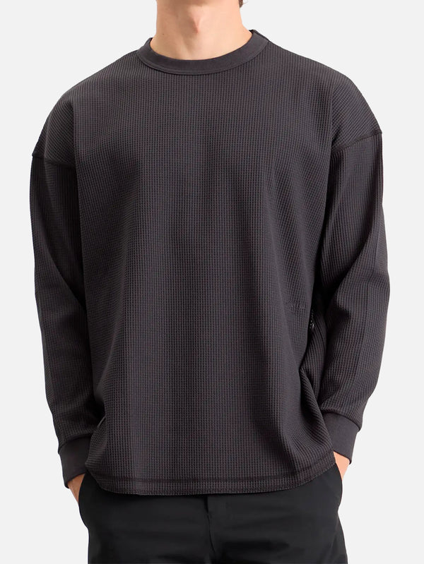 OAKLEY, FGL Union LS Wide Tee 5.7 - Phantom, T-SHIRT, shopi go'da!