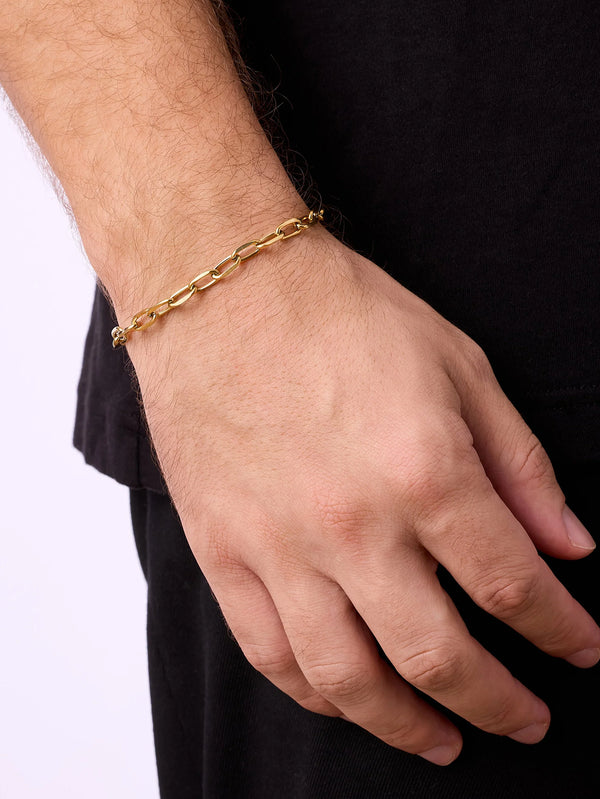 ATOLYEWOLF, Forsa Chain Bracelet in Gold, BİLEKLİK, shopi go'da!