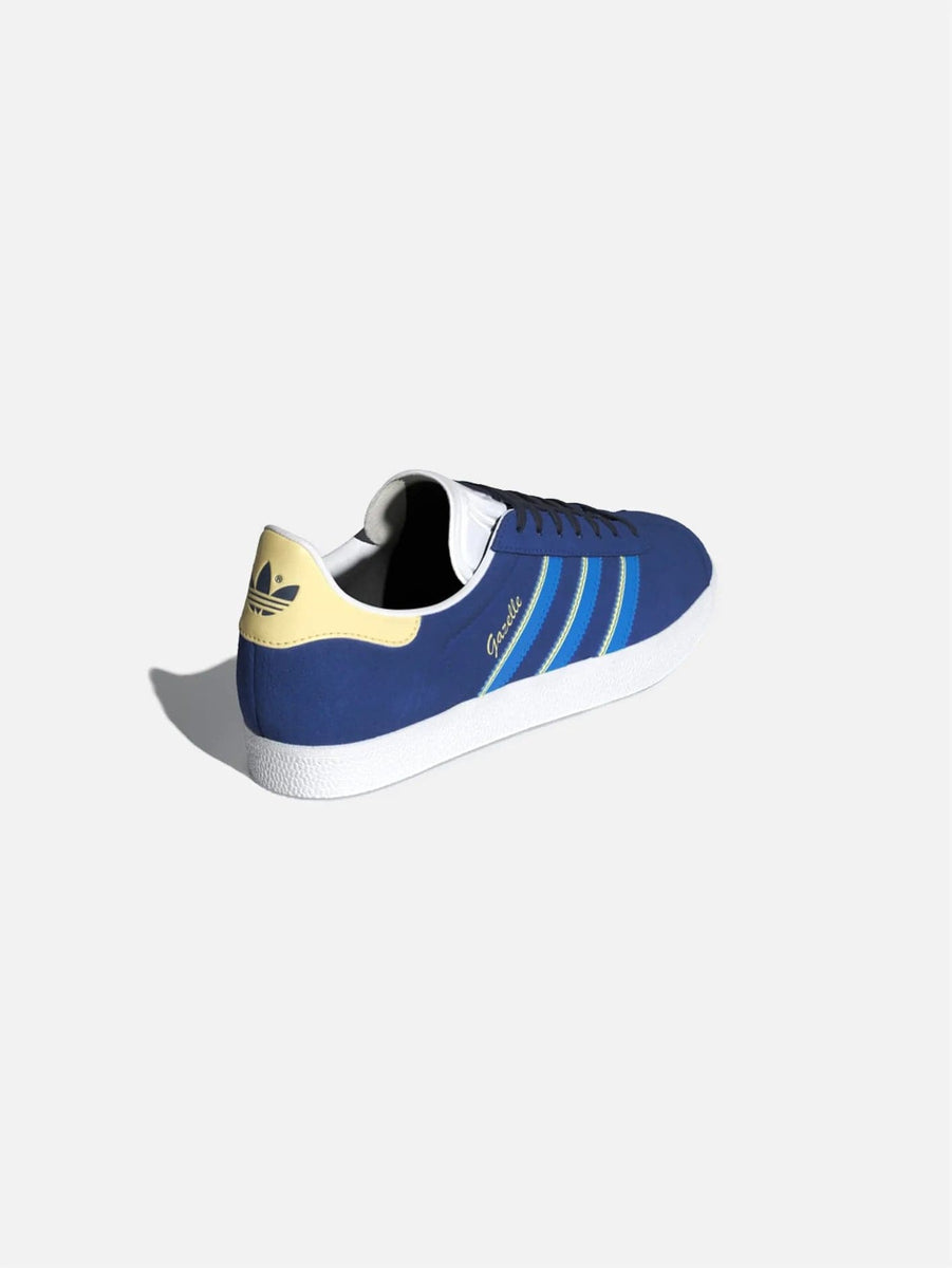 mens royal blue gazelles