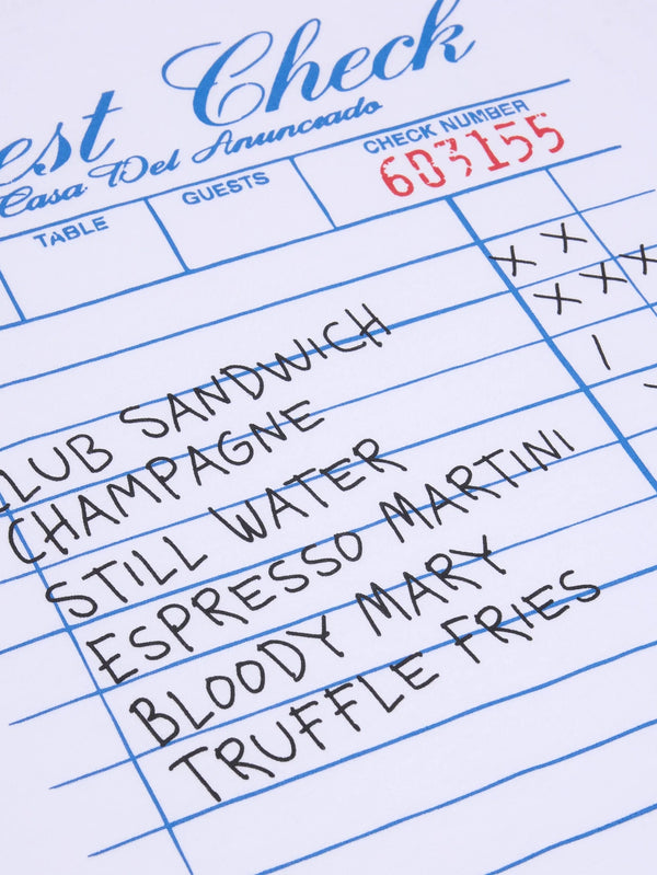 SOON TO BE ANNOUNCED, Guest Check T-Shirt, T-SHIRT, shopi go'da!