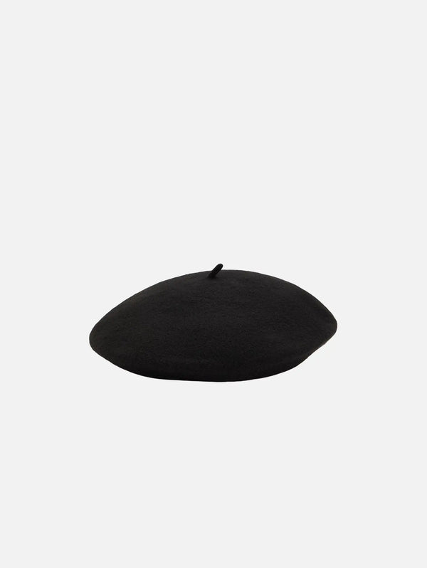 FRED PERRY Beret – Black/Champagne, önden görünüm