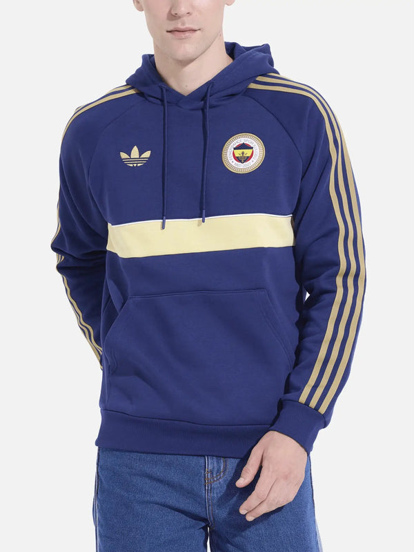 ADIDAS ORIGINALS Fenerbahçe OG2 Hoodie - Dark Blue – lacivert, önden görünüm