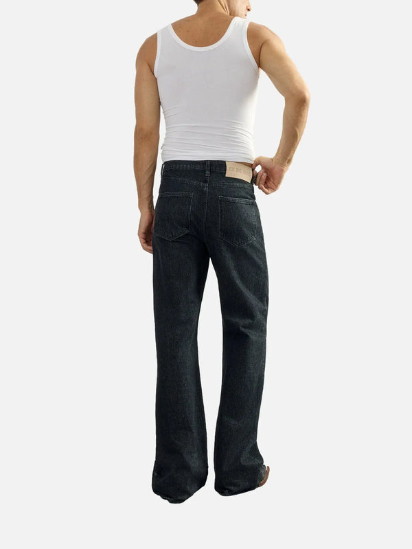 EX DE RUE Haze Black Denim Jean I – siyah, arka görünüm