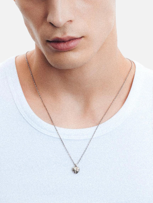 Heart Necklace - Silver