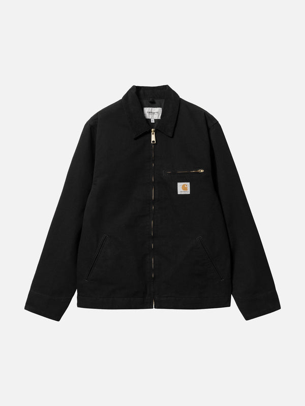 CARHARTT WIP, Detroit Jacket - Black/Black Rinsed, CEKET, shopi go'da!