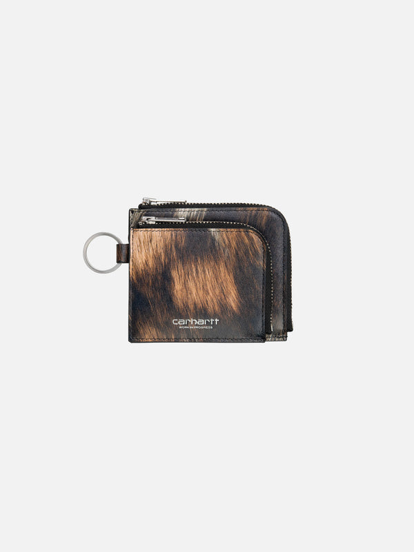 CARHARTT WIP, Double Vegas Zip Wallet - Wild Dog/Silver, CÜZDAN, shopi go'da!