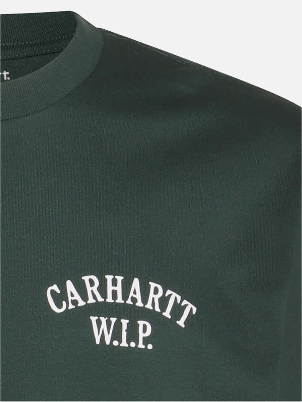 CARHARTT WIP, S/S Cabinetry T-Shirt - Conifer/White, T-SHIRT, shopi go'da!
