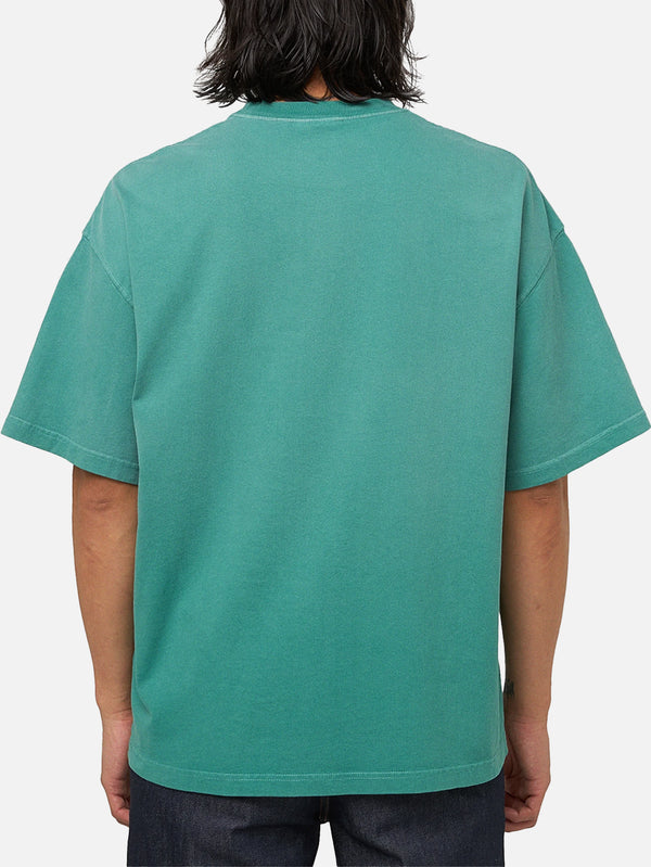 CARHARTT WIP, S/S Hudson Pocket T-Shirt - Saguaro Chalk Wash, T-SHIRT, shopi go'da!