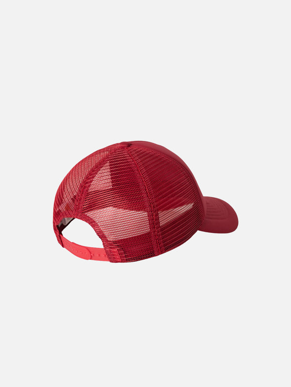 CARHARTT WIP, Heart Patch Trucker Cap - Scarlet, ŞAPKA, shopi go'da!