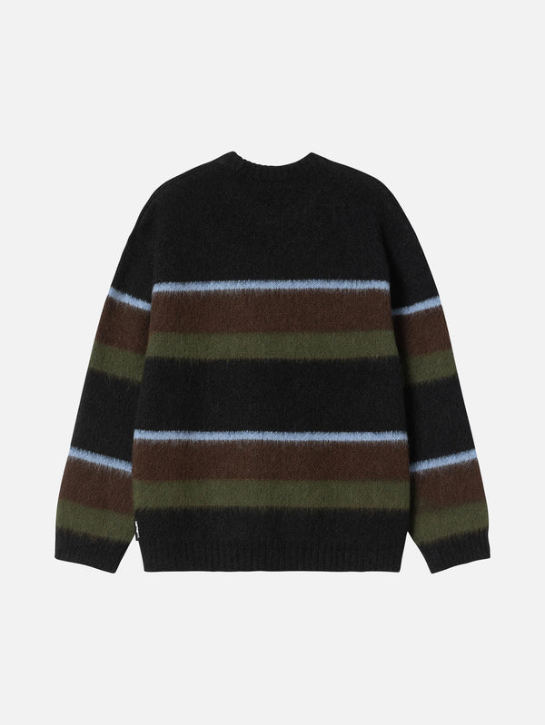 CARHARTT WIP, Merton Sweater - Sundling Stripe/Palisander, KAZAK, shopi go'da!