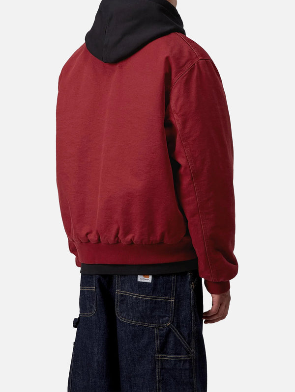 CARHARTT WIP - CEKET - Stanton Jacket - Scarlet Stone Washed - shopi go'da!.