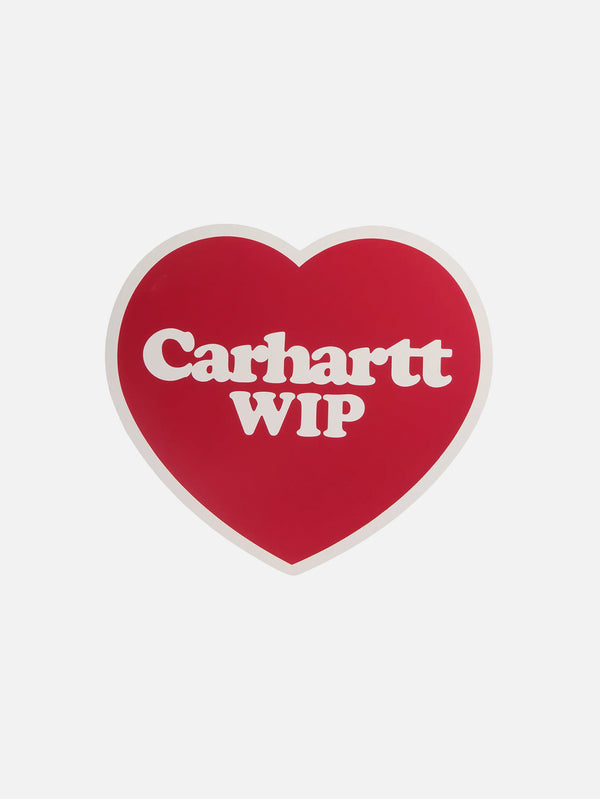 CARHARTT WIP - SEHPA - Heart Folding Table - Scarlet/White - shopi go'da!.