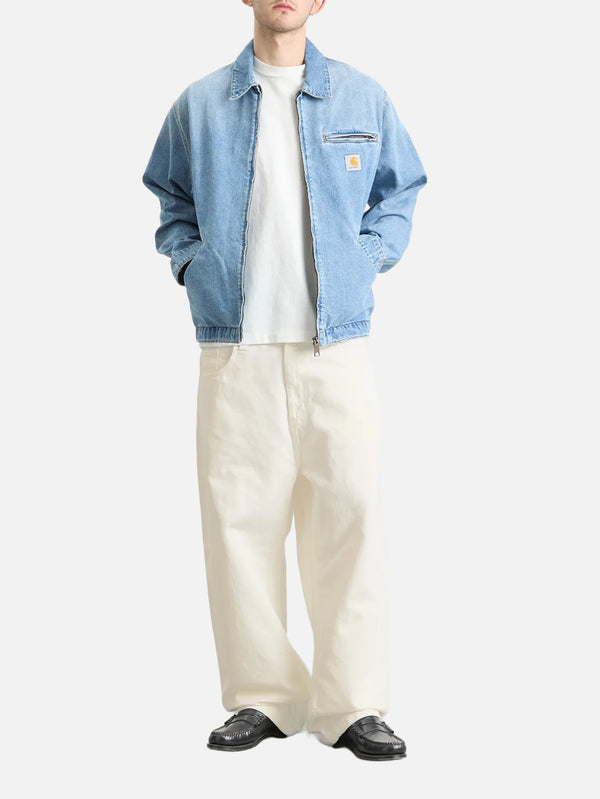 CARHARTT WIP, Brandon Pant - White Rinsed, PANTOLON, shopi go'da!