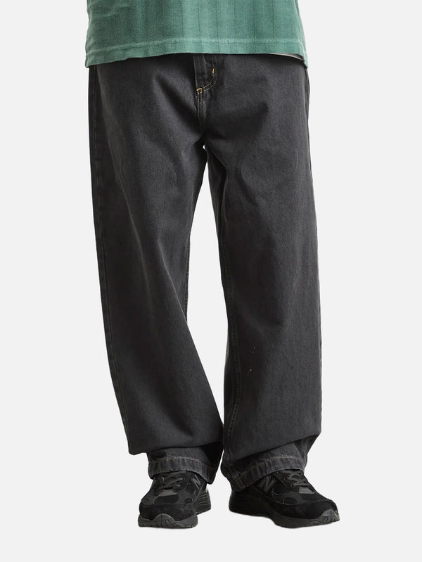 CARHARTT WIP, Brandon Pant - Black Stone Washed, PANTOLON, shopi go'da!