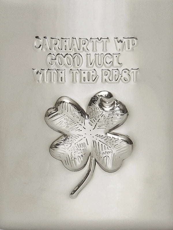 CARHARTT WIP, Clover Flask - Silver, MATARA, shopi go'da!