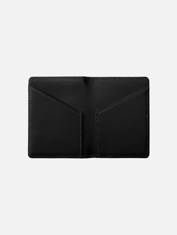 CARHARTT WIP - CÜZDAN - Vegas Fold Cardholder - Black/Silver - shopi go'da!.