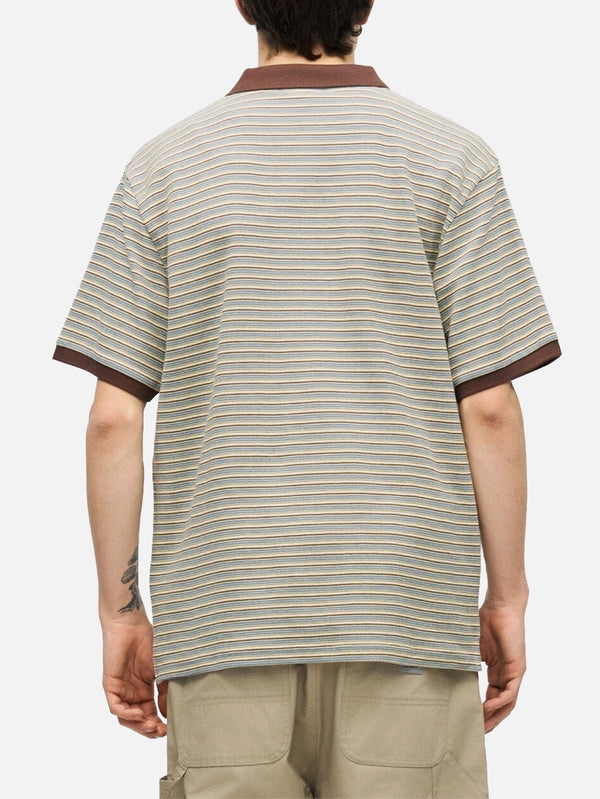 CARHARTT WIP, S/S Dion Polo - Dion Stripe Wax, T-SHIRT, shopi go'da!