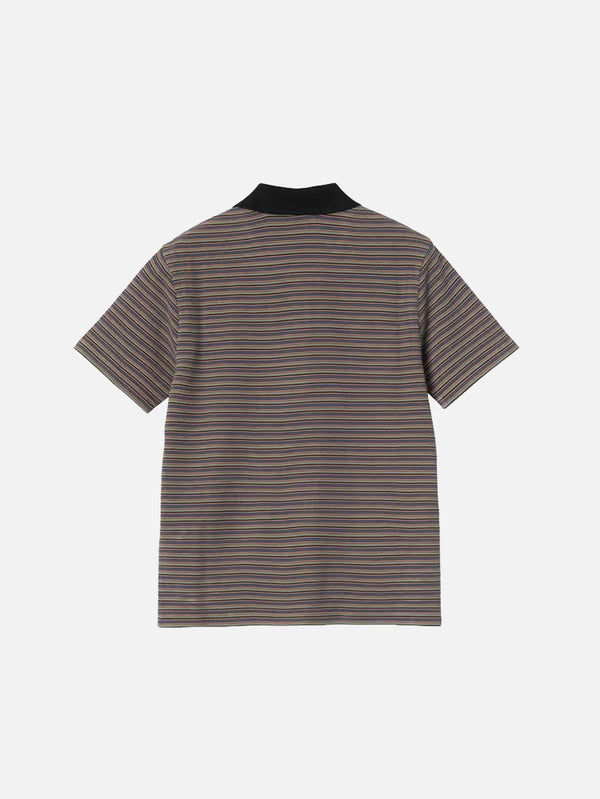 CARHARTT WIP, W' S/S Dion Polo - Dion Stripe Lily, T-SHIRT, shopi go'da!