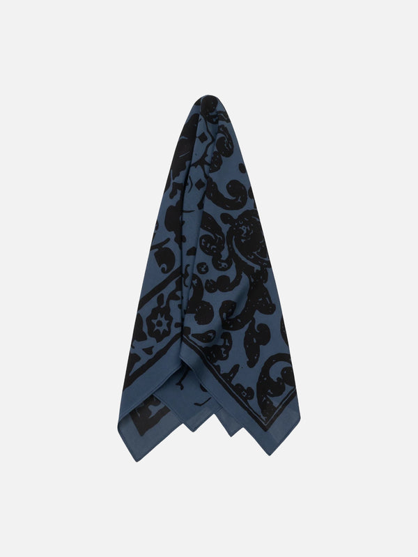 CARHARTT WIP, Vestige Bandana - Blue/Black, BANDANA, shopi go'da!