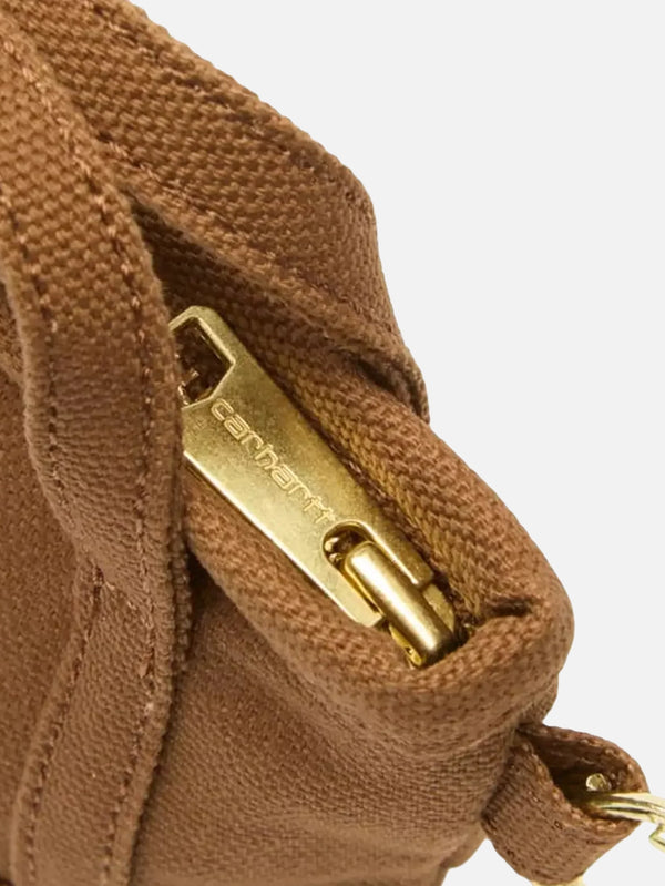 CARHARTT WIP, Mini Tote Bag Keychain - Hamilton Brown, ANAHTARLIK, shopi go'da!