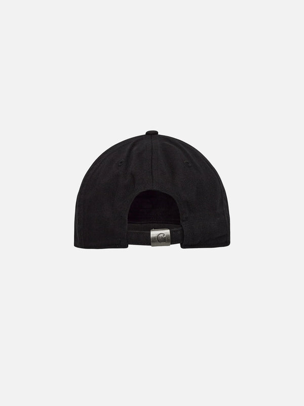 CARHARTT WIP - ŞAPKA - Madison Logo Cap - Black/White - shopi go'da!.