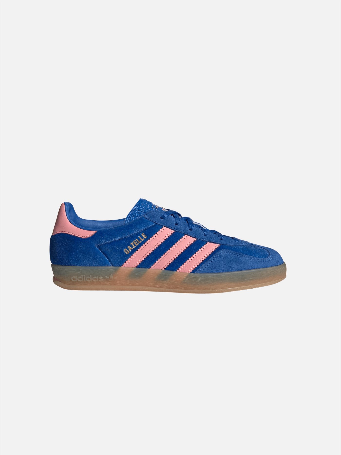 【Adidas】(W) Adidas Gazelle Indoor Blue Semi Pink Spark Gazelle Indoor Blue Semi Pink Spark