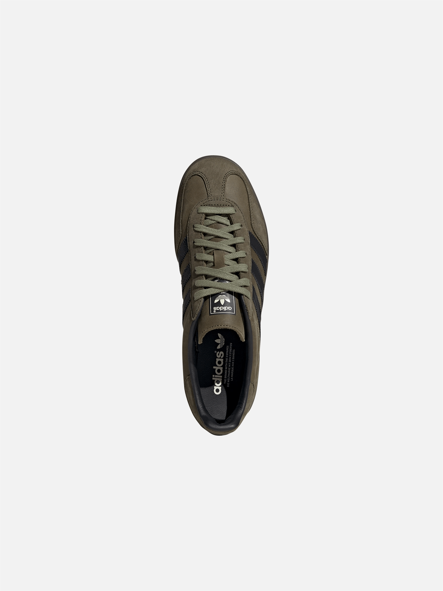 Gazelle Indoor Focus Olive Core Black SNEAKER shopi go