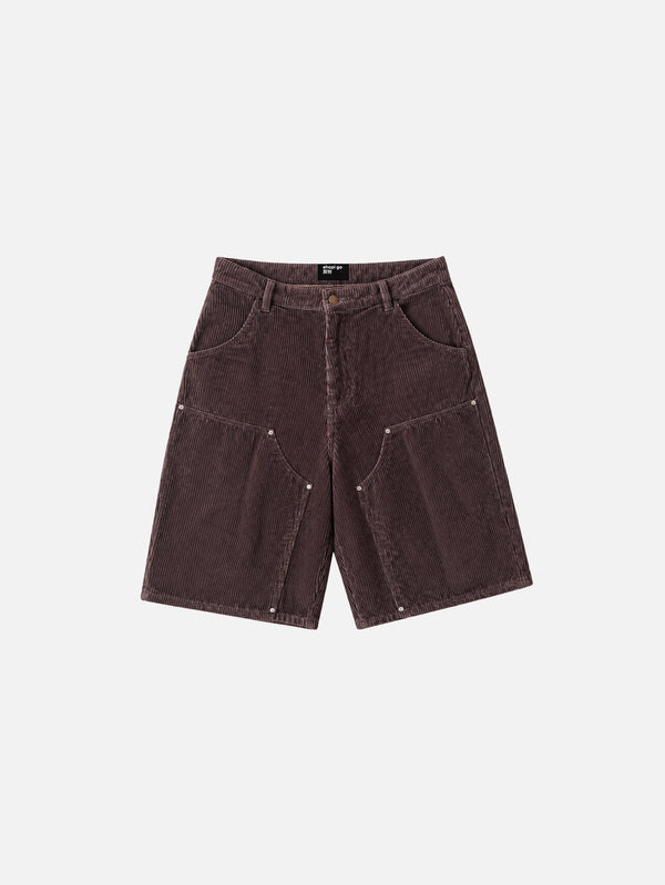 Karasuma Corduroy Shorts - Brown
