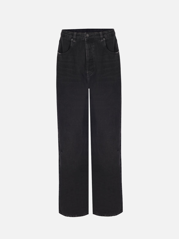 IN.K II - PANTOLON - Baggy Fit Jeans - Black - shopi go'da!.