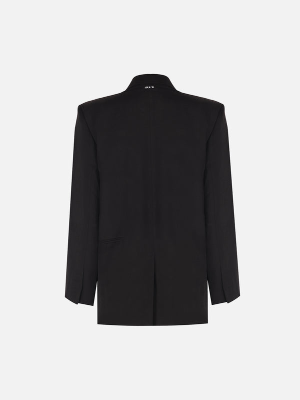 IN.K II - CEKET - Dual Pannel Blazer - Black - shopi go'da!.