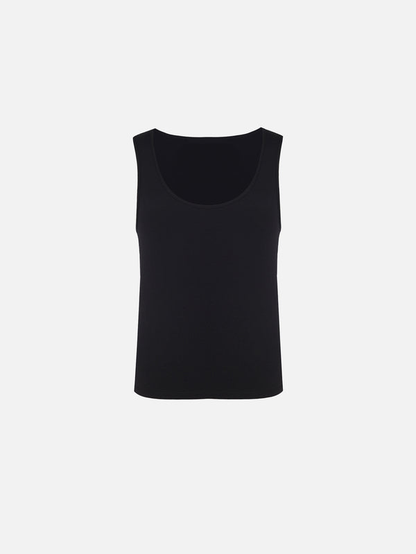 IN.K II - ATLET - Basic Tank Top - Black - shopi go'da!.