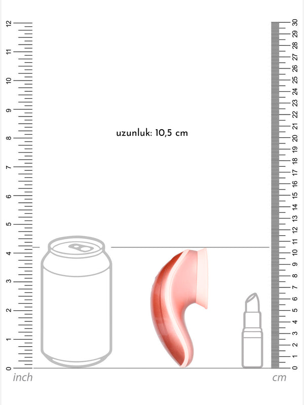 Twitch Klitoris Uyarıcı Vibratör Rose