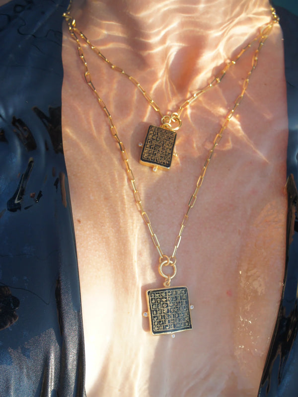 ECE LONDON, Imperial Guardian VI Necklace, KOLYE, shopi go'da!