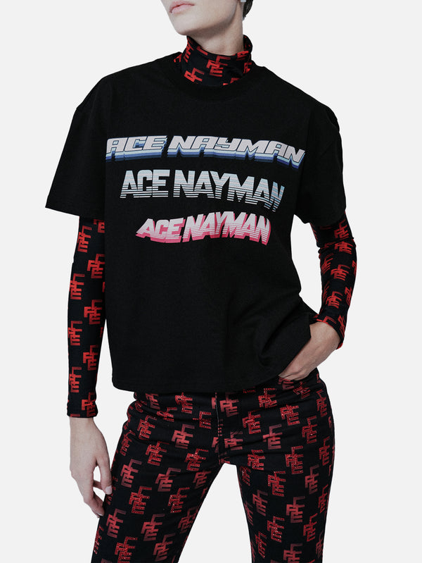 ACE NAYMAN, Javed - Black, T-SHIRT, shopi go'da!