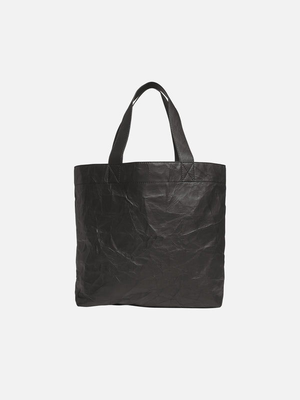 Y-3, Y-3 Leather Tote Bag - Black, ÇANTA, shopi go'da!