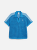 CLOT x adidas Polo "Blue Bird"