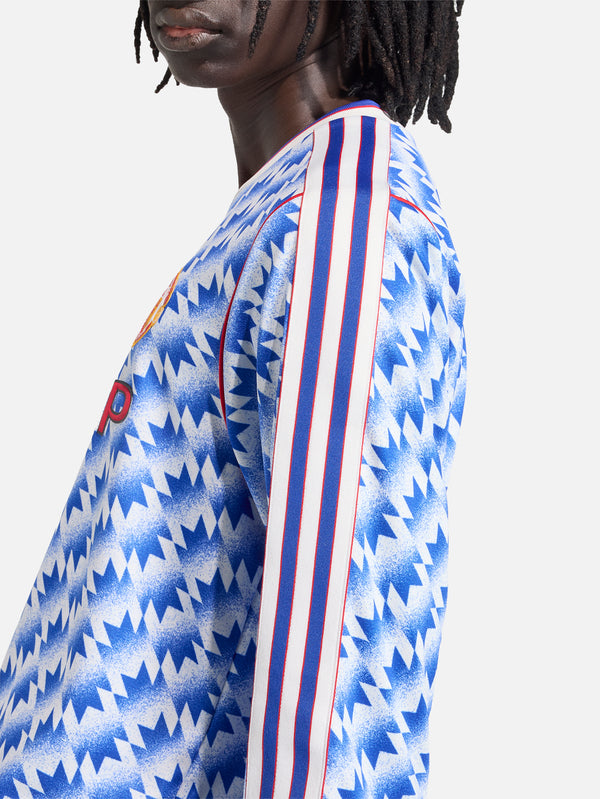 ADIDAS ORIGINALS, Manchester United 90 Away Longsleeve Jersey - Multicolor, FORMA, shopi go'da!