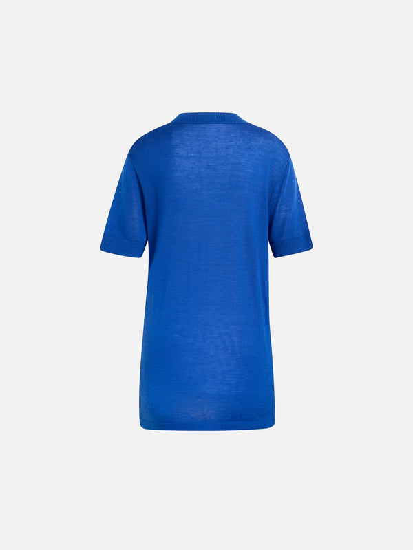 Italy 70s Jersey Top - Team Royal Blue