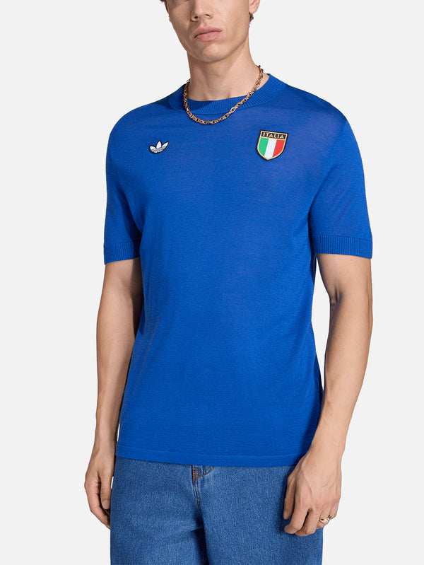 Italy 70s Jersey Top - Team Royal Blue