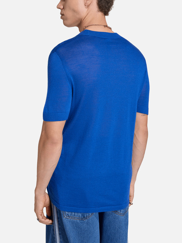 Italy 70s Jersey Top - Team Royal Blue