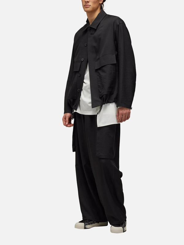 Y-3, Y-3 Sport Uniform Coach Jacket - Black, CEKET, shopi go'da!